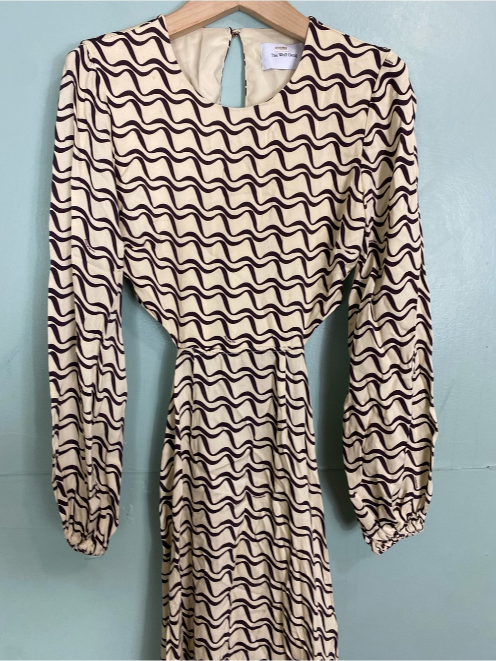The Wolf Gang Free People Marrakesh Cut Out Maxi Dress Small Printed - Picture 3 of 12
